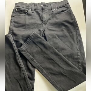 Men's Levi Strauss #511 Black Jeans Size 29x30